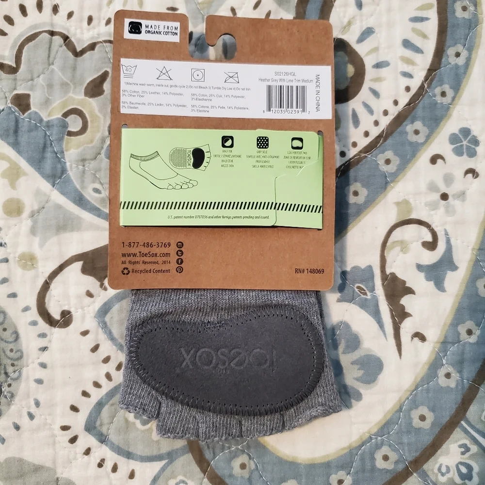 TOESOX and SOCKS 9 Pair
